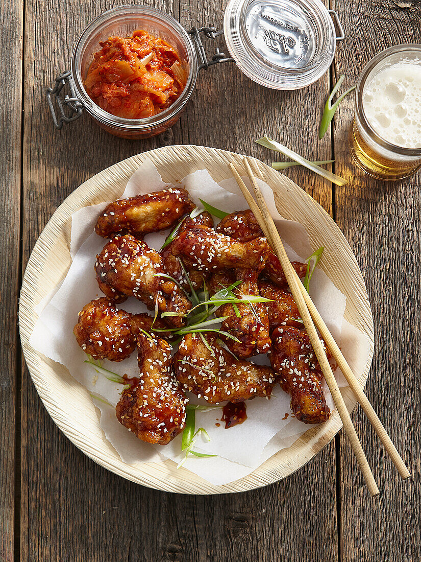 Korean popcorn chicken