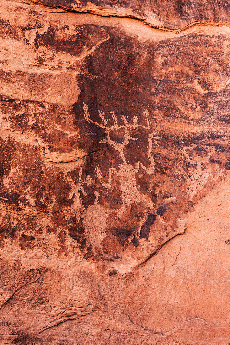 Ancestral Puebloan Native American rock art