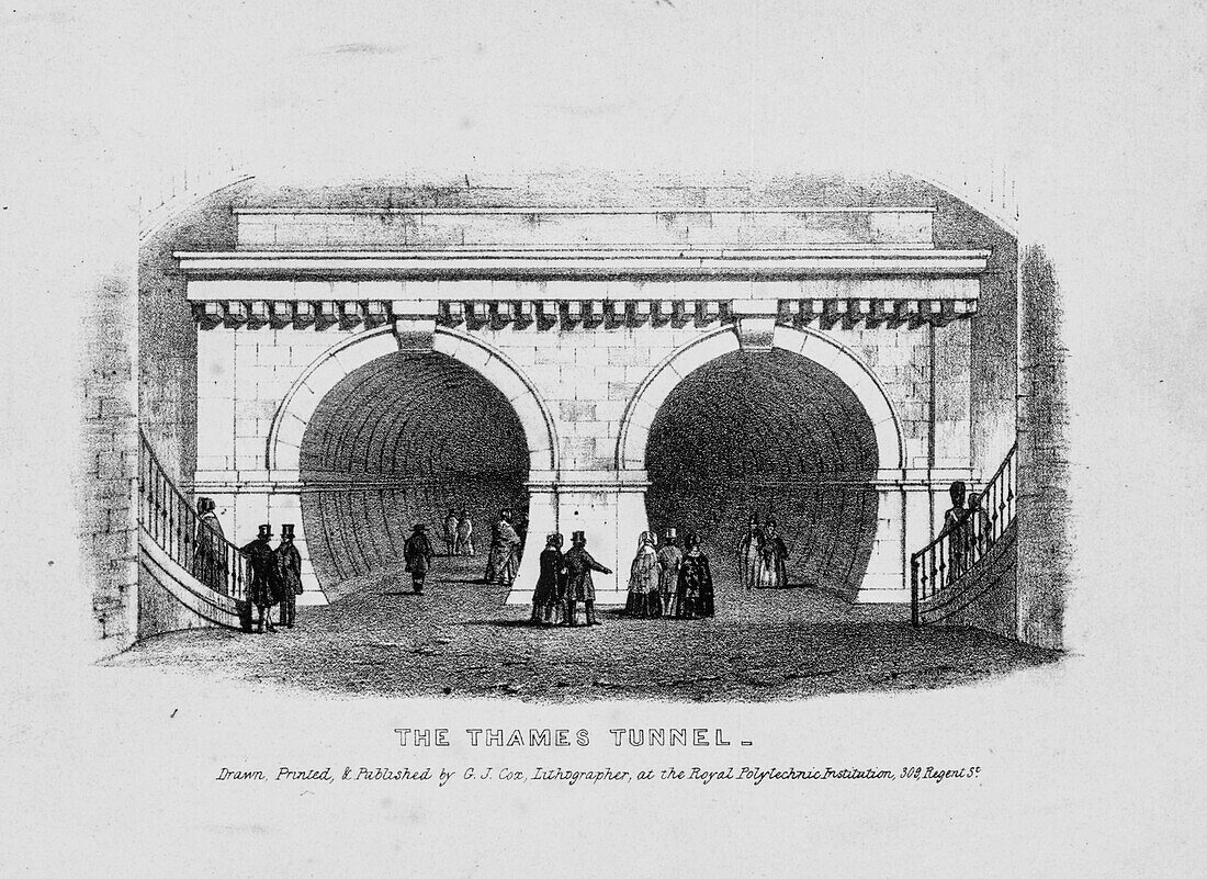 The Thames Tunnel, illustration
