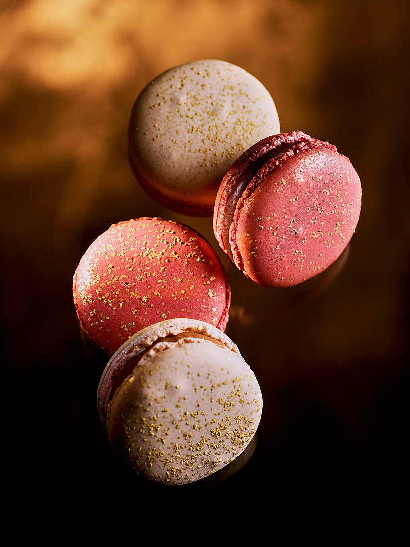 Verschiedene Macarons