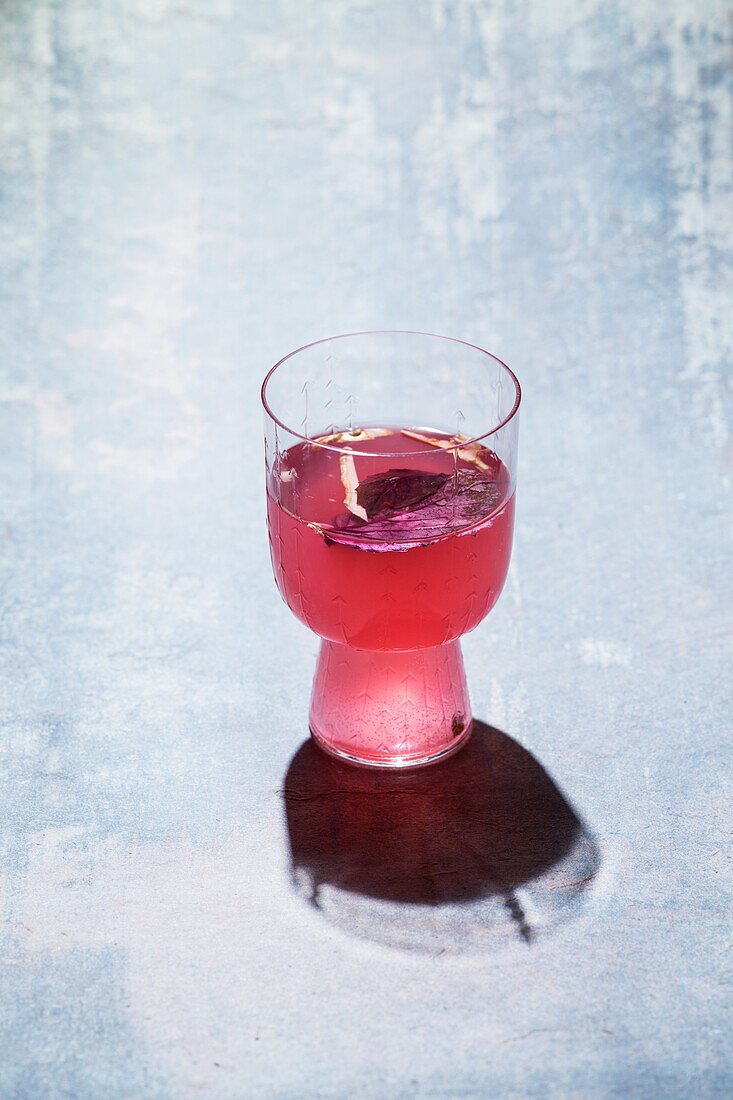 Kombucha in a glass