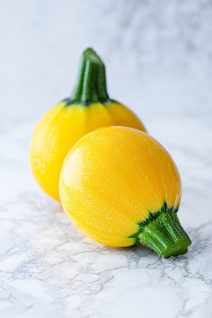 Zucchini Floridor (rund, gelb)