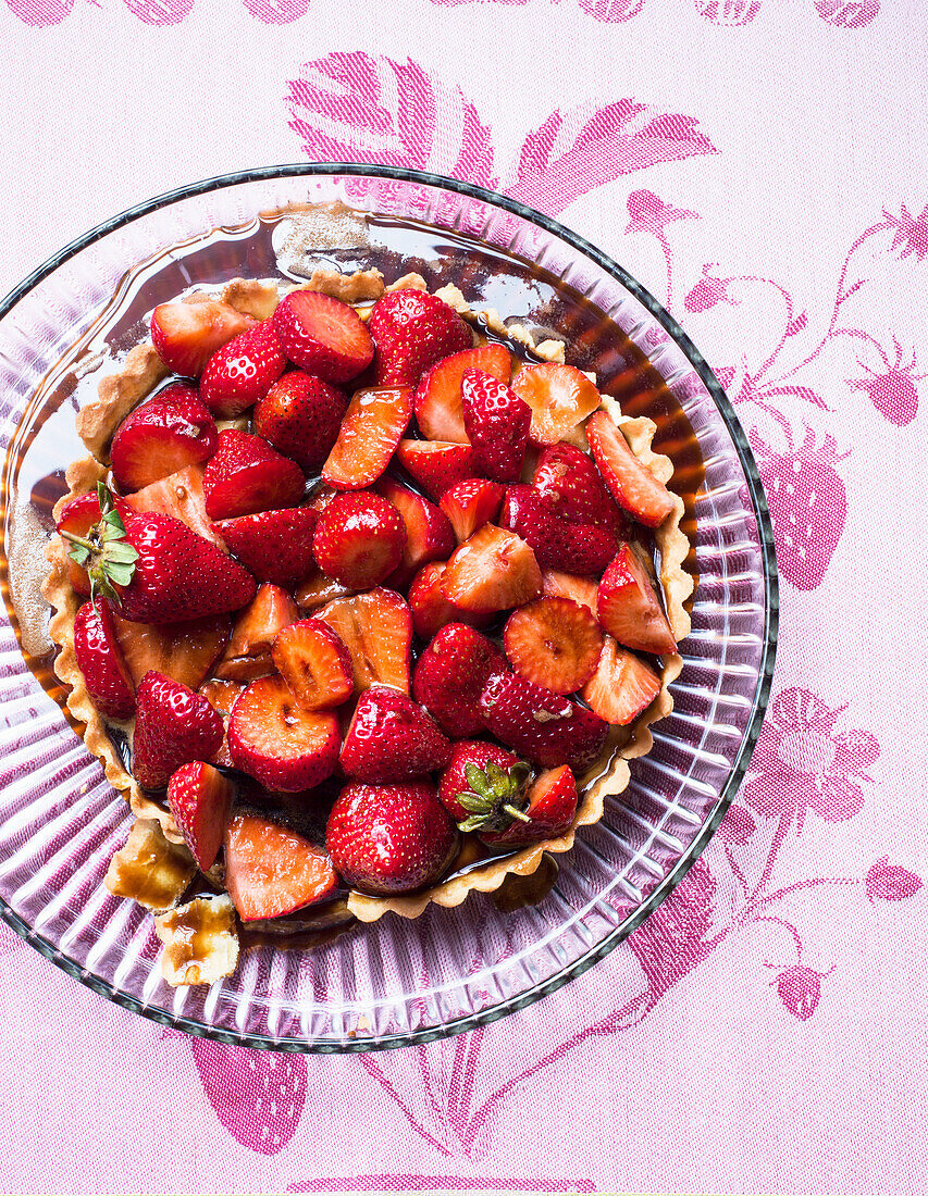 Strawberry tart