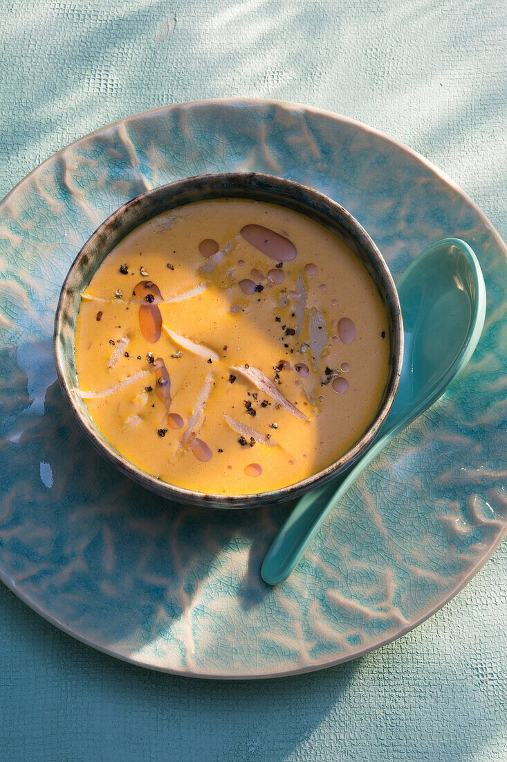 Laksa (Südostasiatische Suppe)