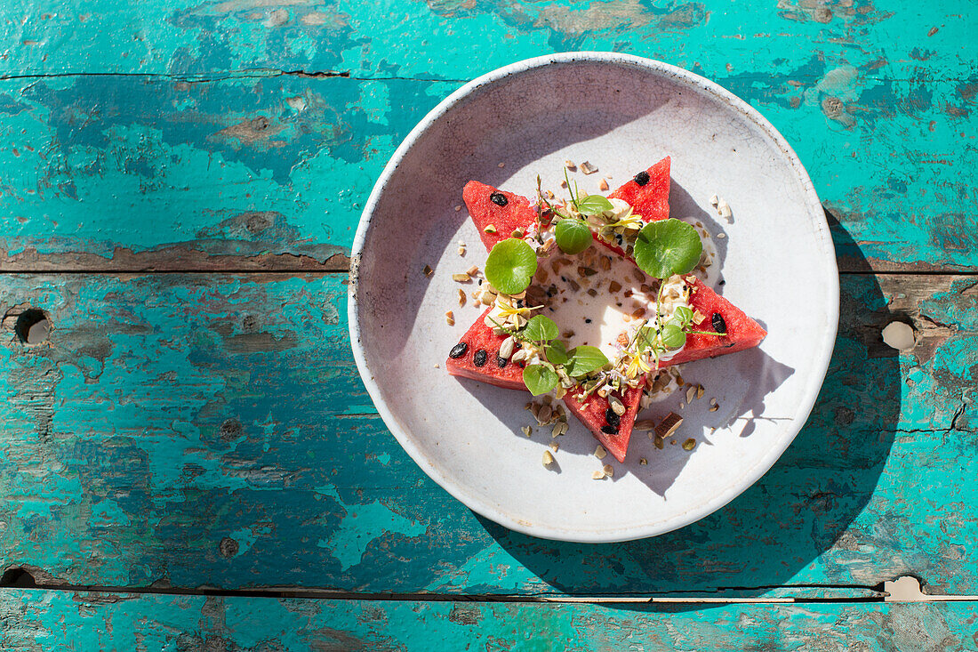 Watermelon salad