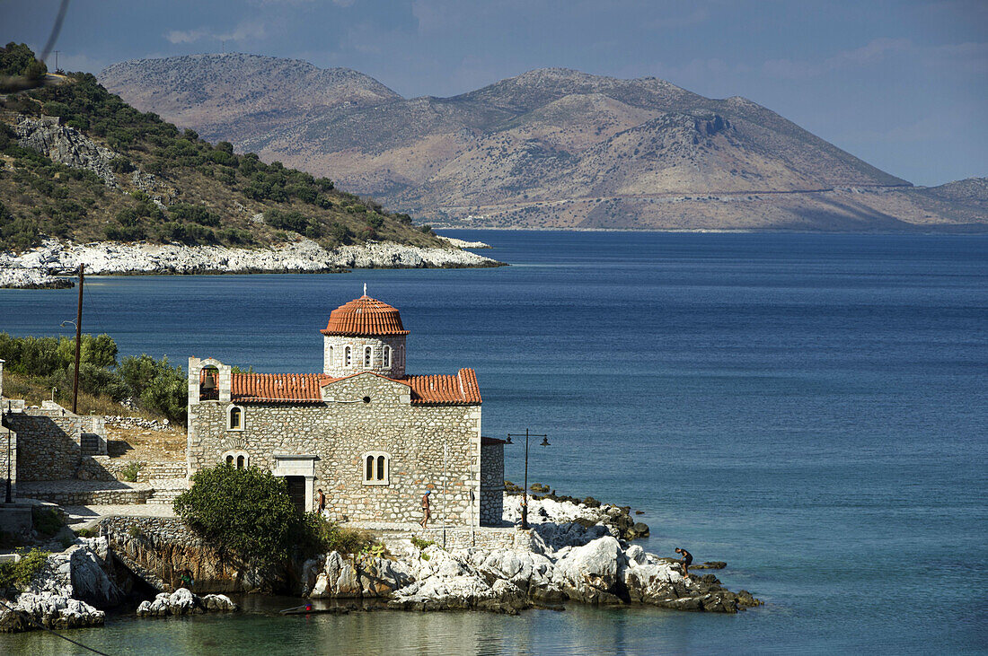 Kapelle Agios Nikolaos, Halbinsel Mani, Peloponnes, Griechenland