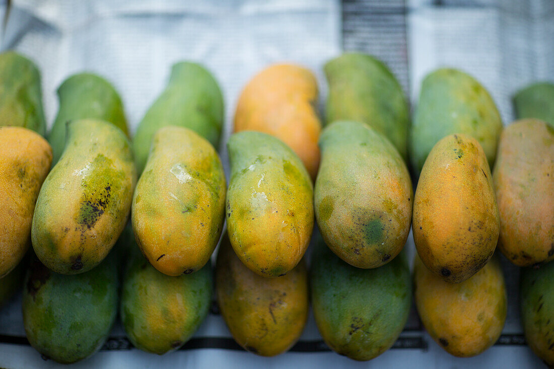Mangos at market in Sri Lanka