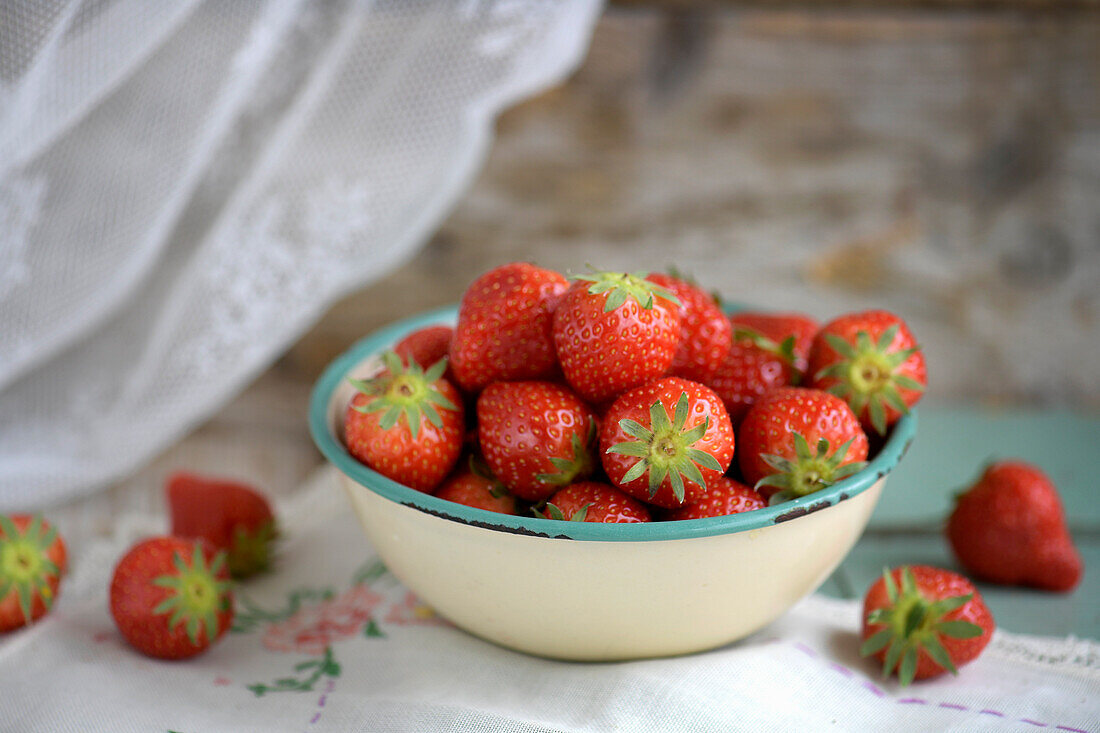 Frische Erdbeeren