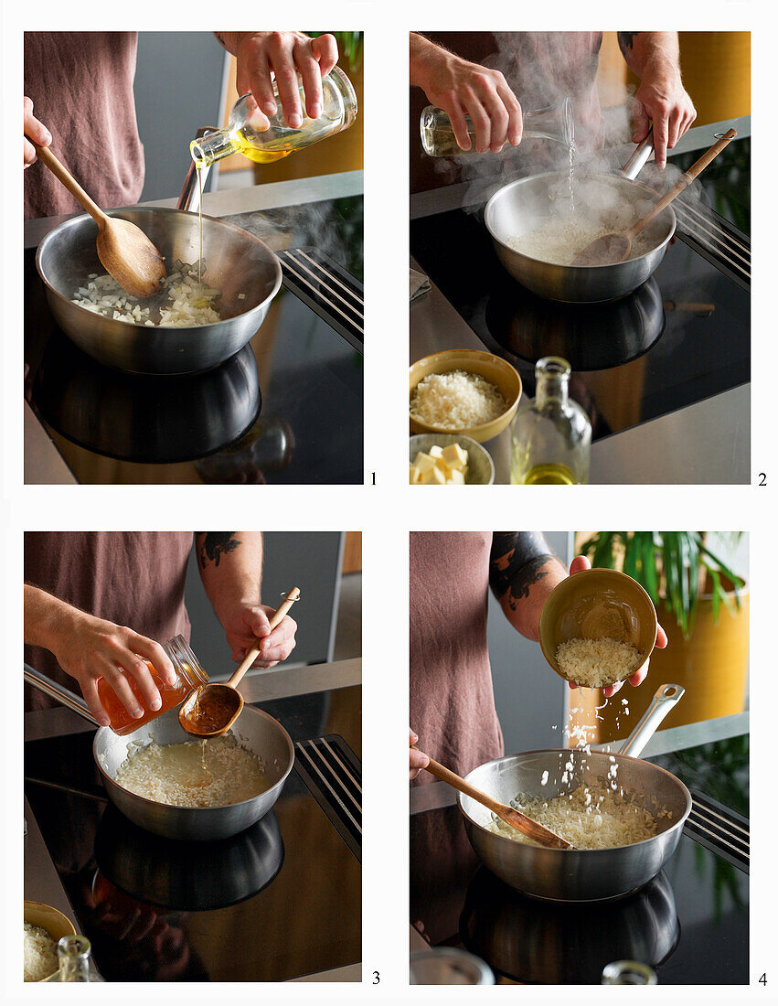 Risotto - step by step