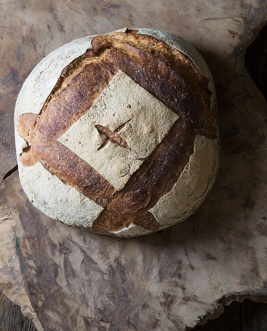 Tourte de Meule (Französisches Landbrot)