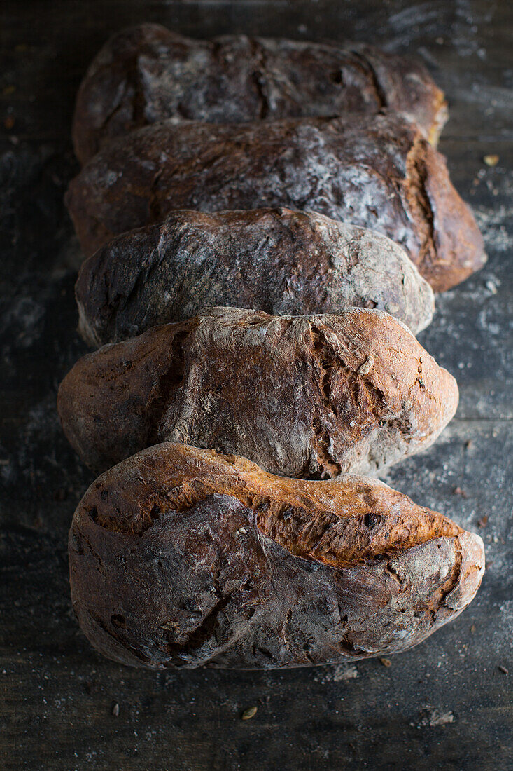 Rustic breads