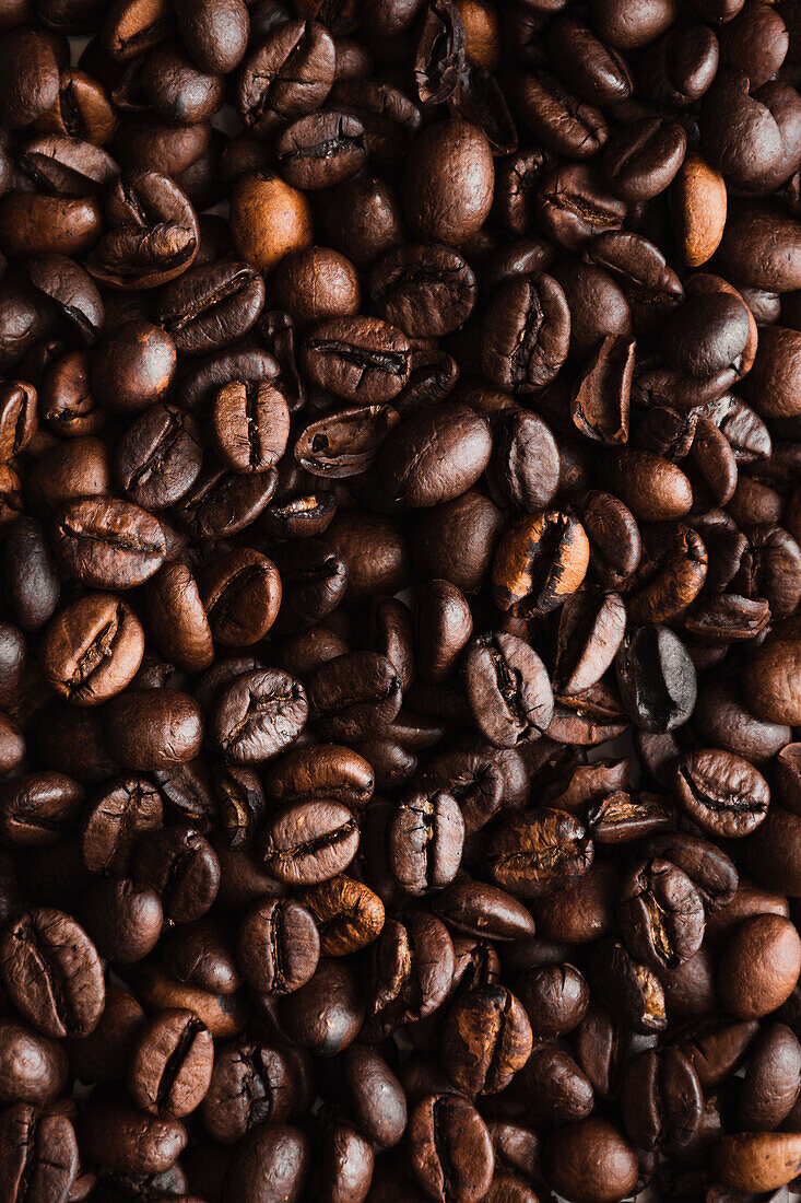 Macro photography of coffee beans