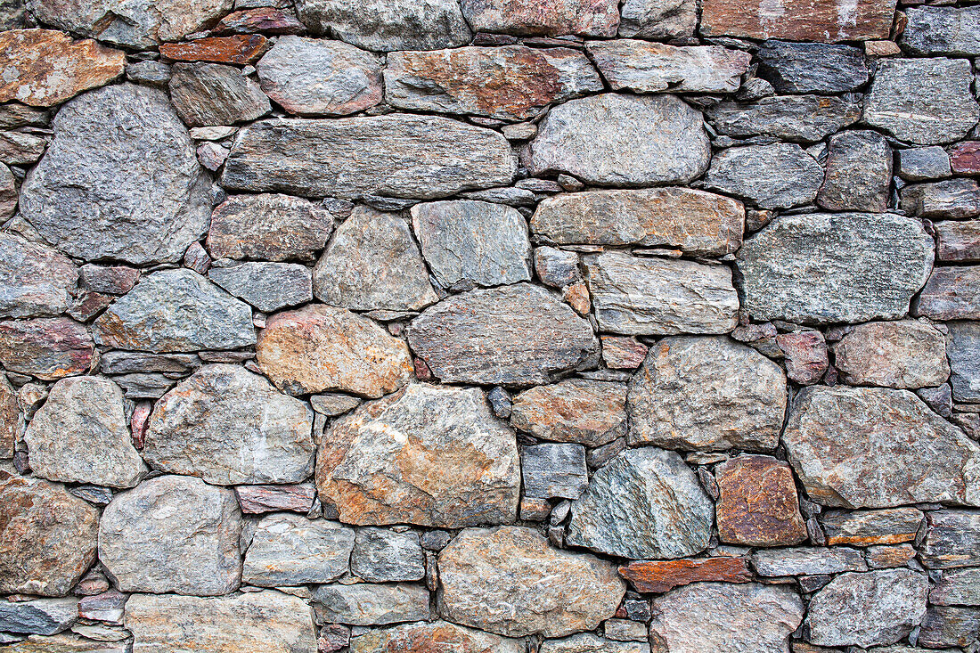 Stone wall, close-up