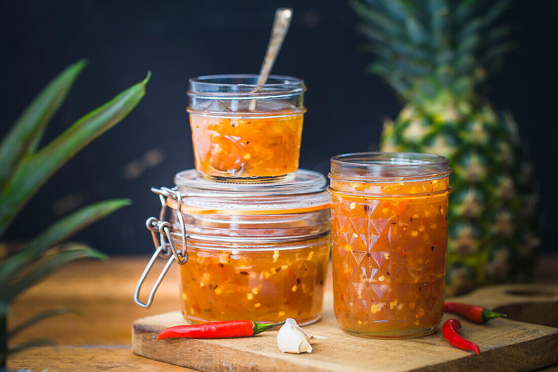 Ananas Sweet-Chili-Sauce