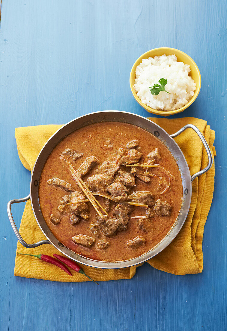 Malaysian beef rendang