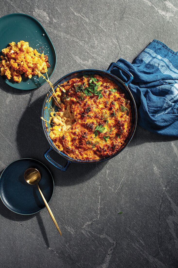 Mac And Cheese with Haddock