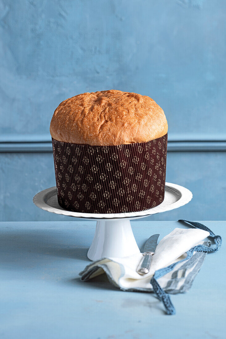 Panettone (Italienischer Weihnachtskuchen)