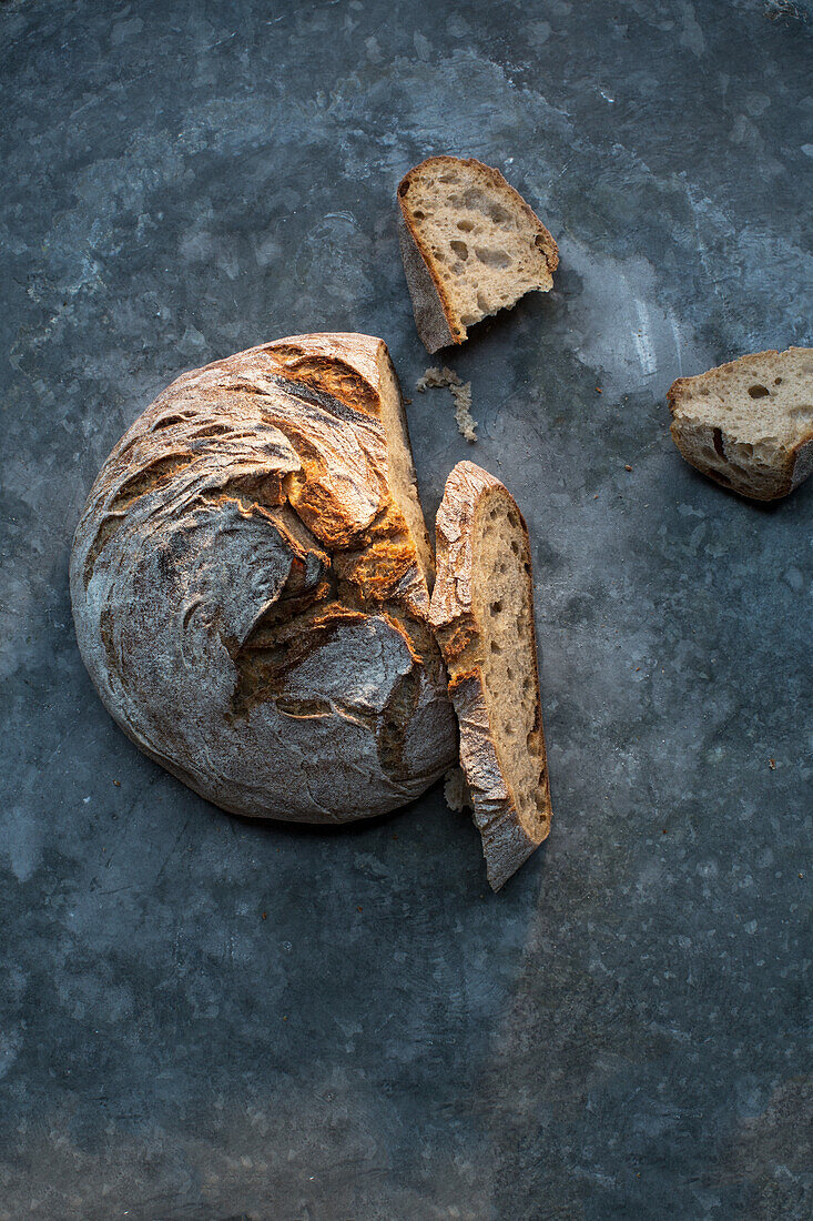 Dinkelbrot mit Kartoffelflocken