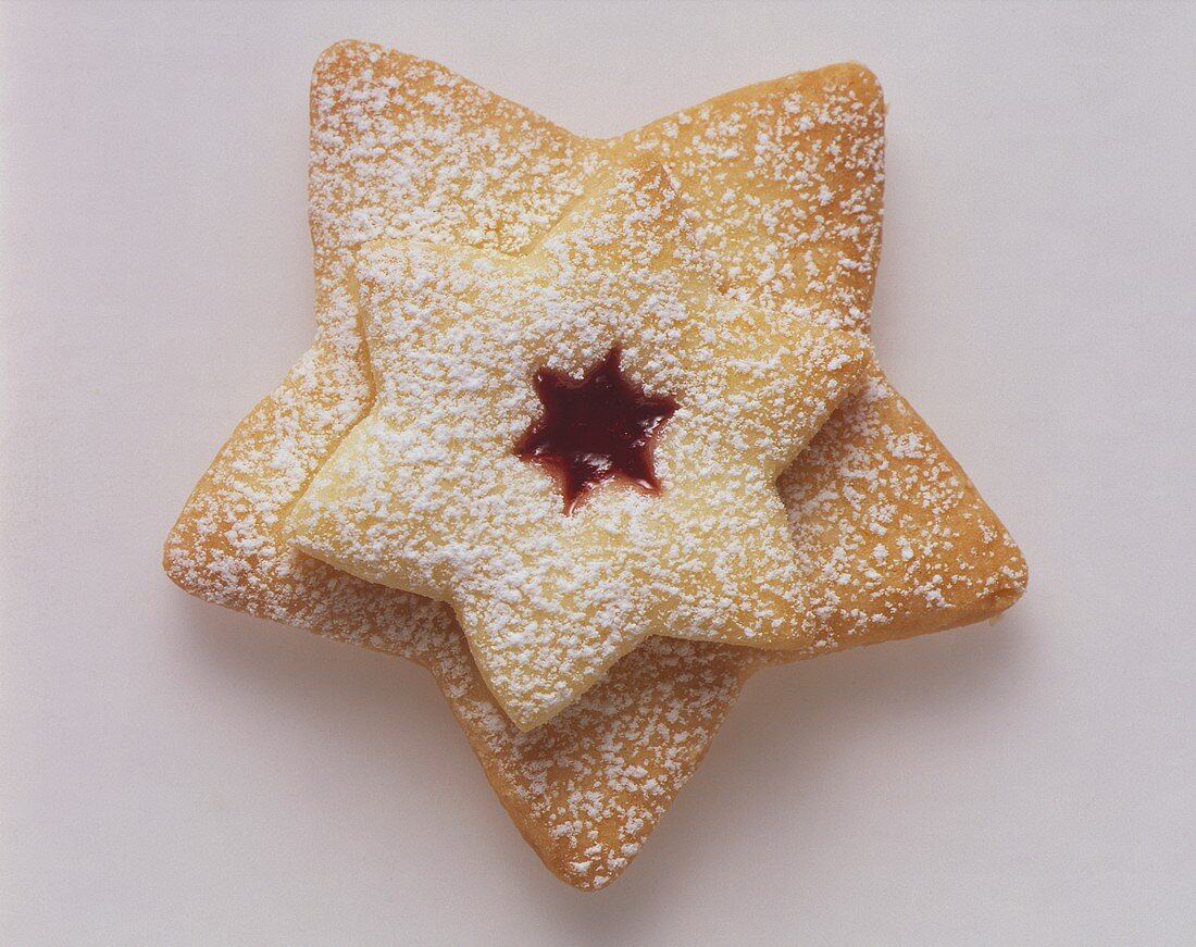 Fruit Filled Star Cookie