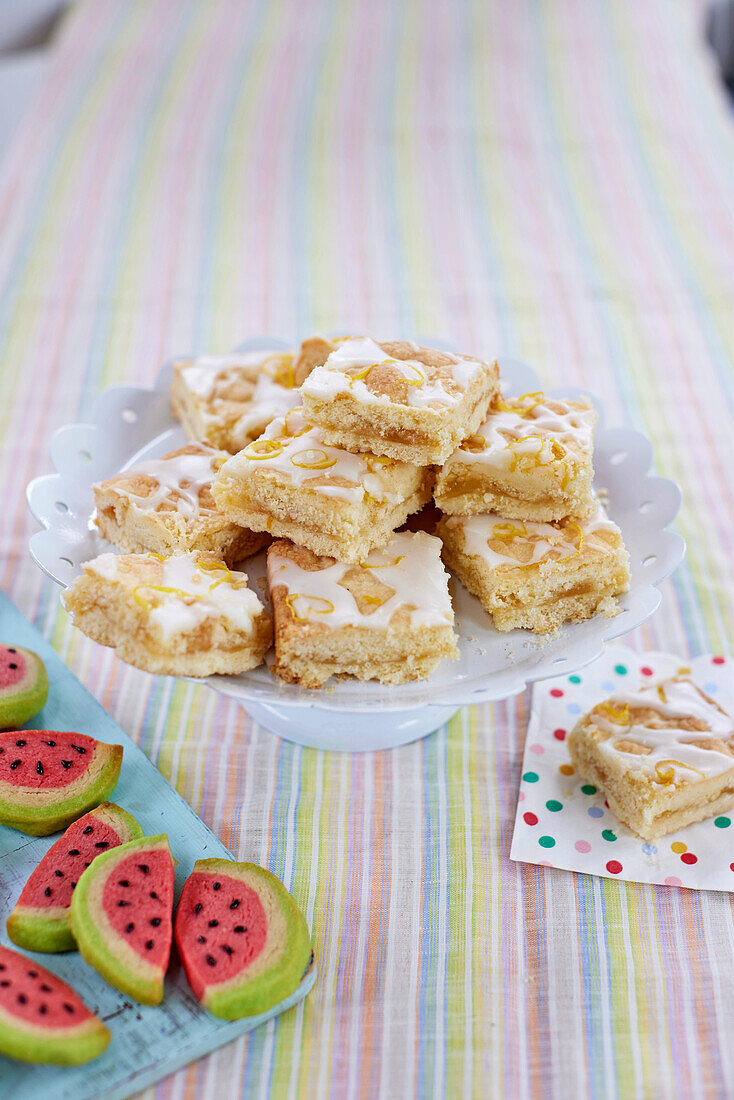 Glutenfreies Zitronen-Shortbread