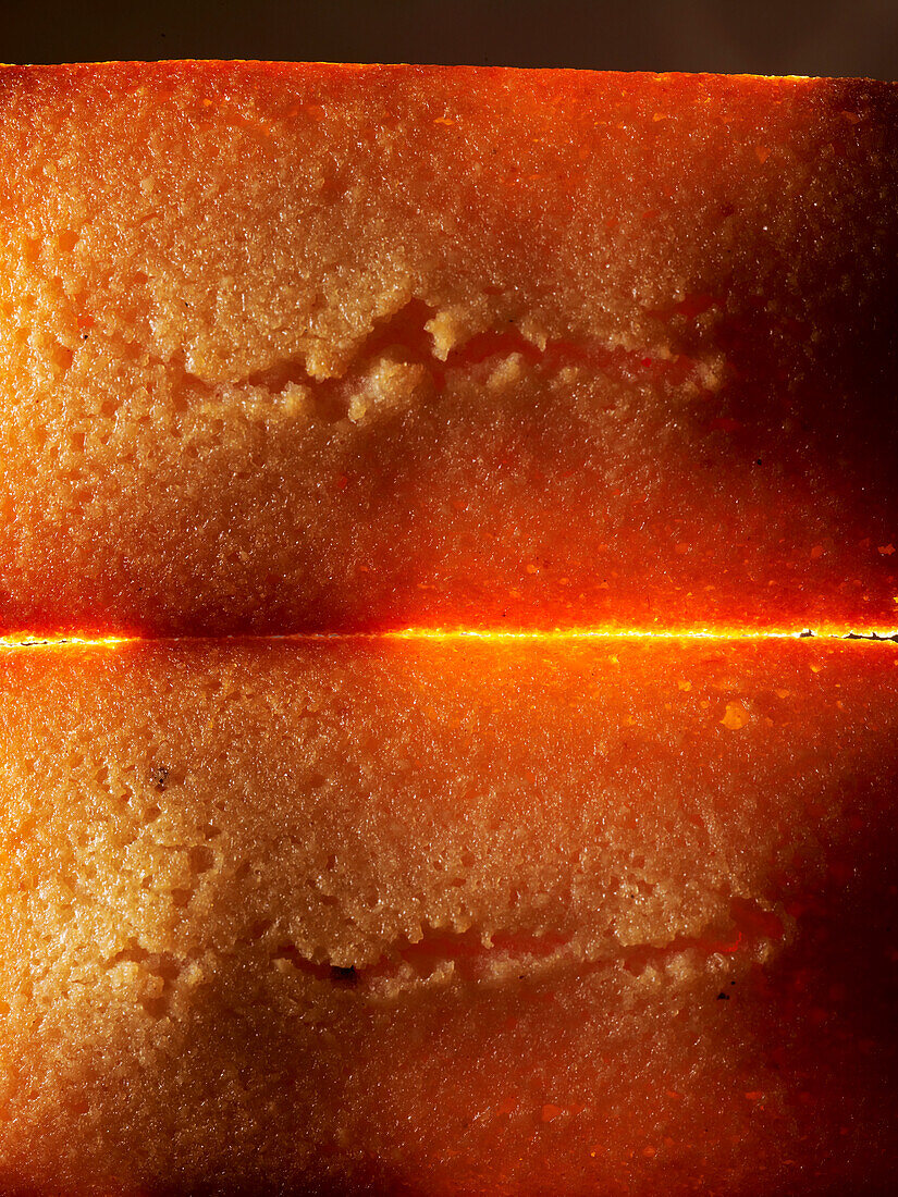 Financier (macro shot)