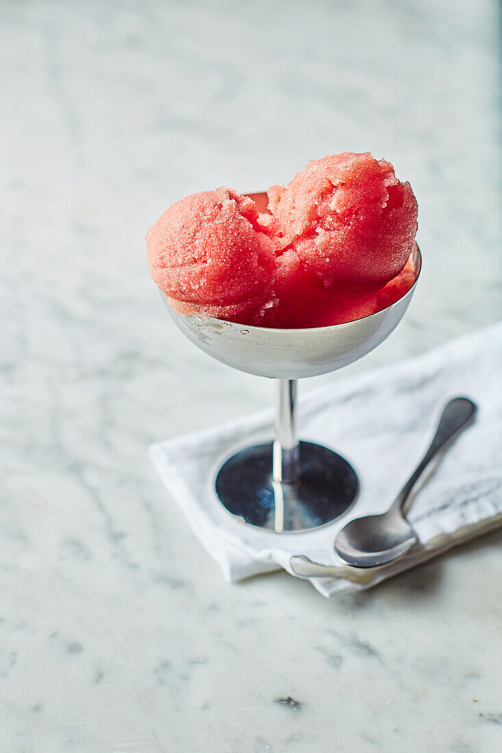 Watermelon sorbet