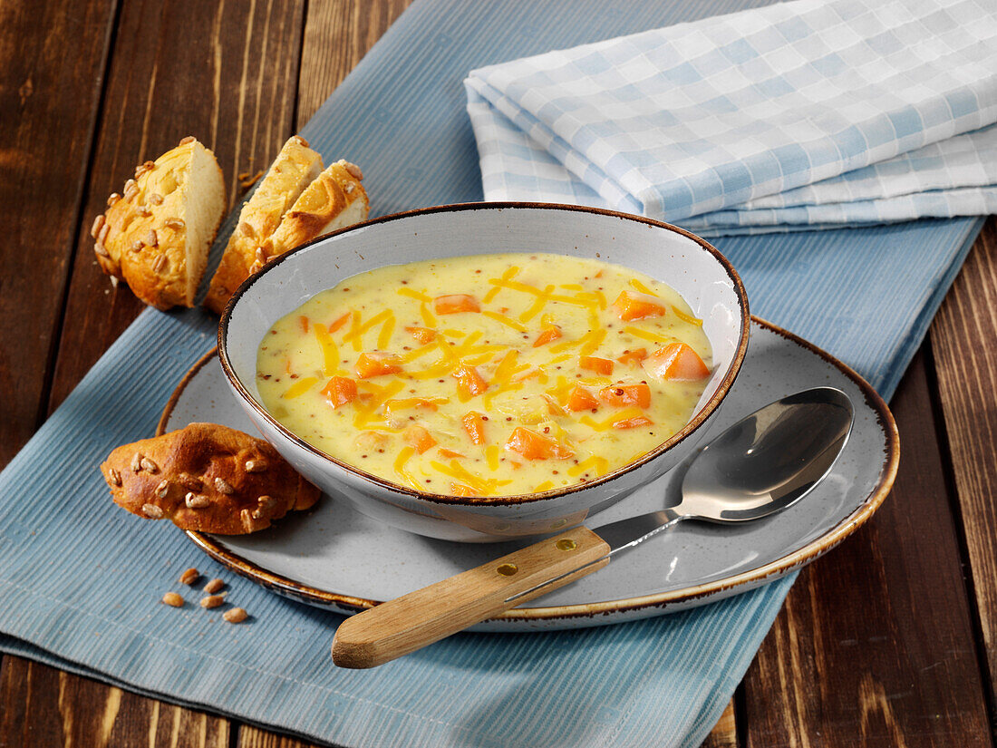 Bavarian cheese soup