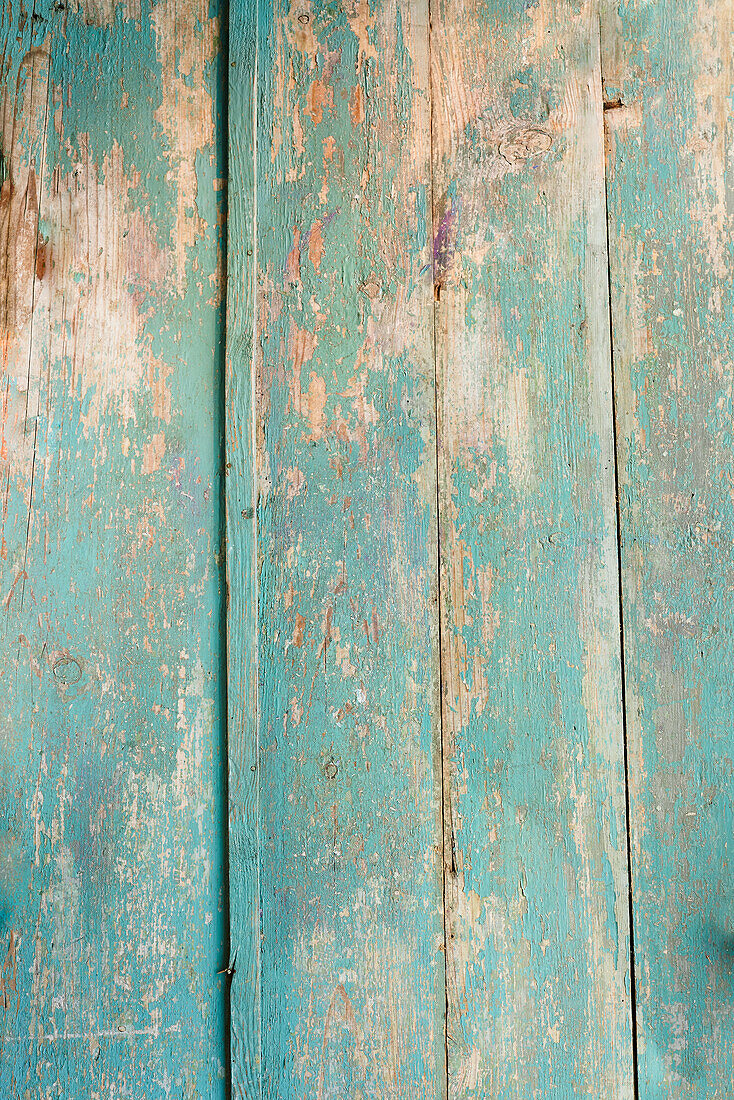 Bluish wooden background