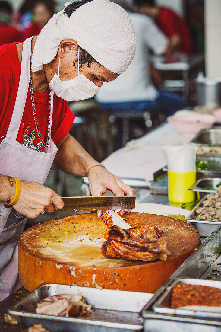 Suppenküche in Asien (Chinatown, Bangkok)