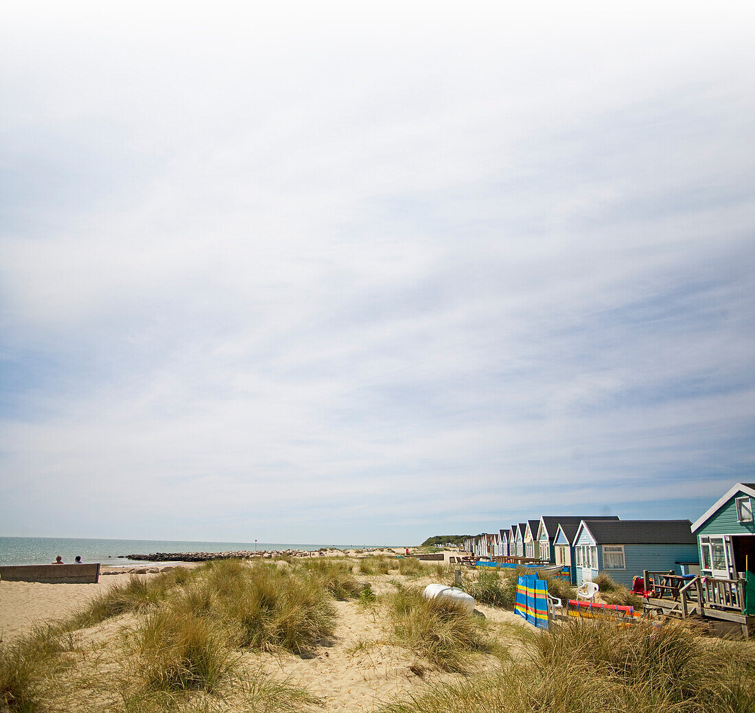 The beach at Christchurch, Dorset