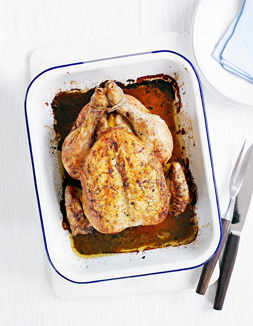 Roast chicken