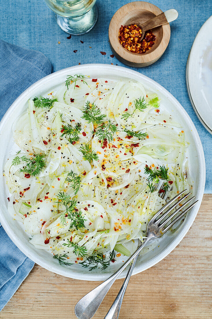 Marinated fennel