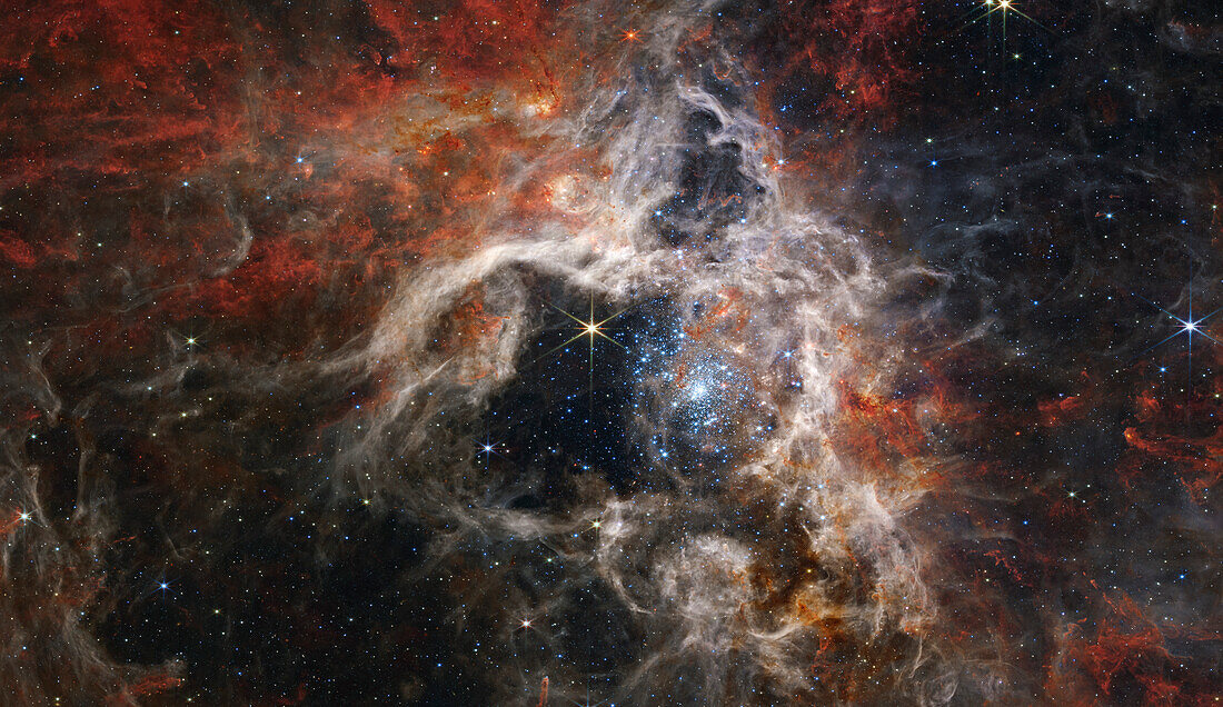 Tarantula Nebula, James Webb telescope image