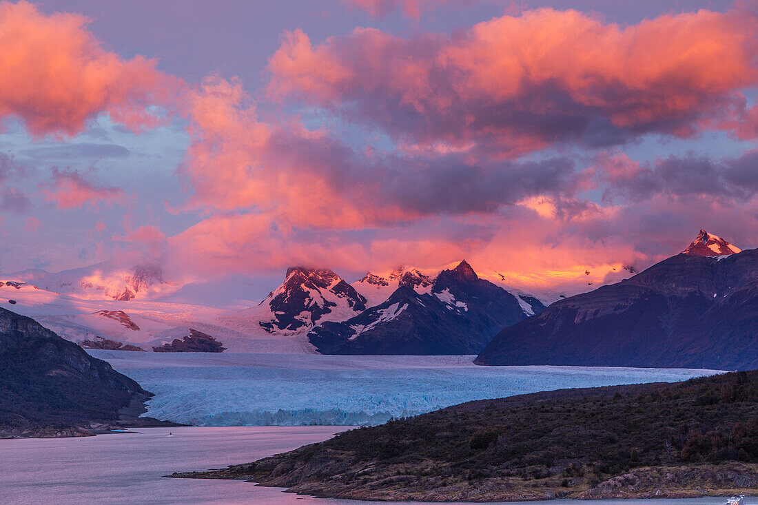 Perito Moreno Glacier at sunrise, Argentina