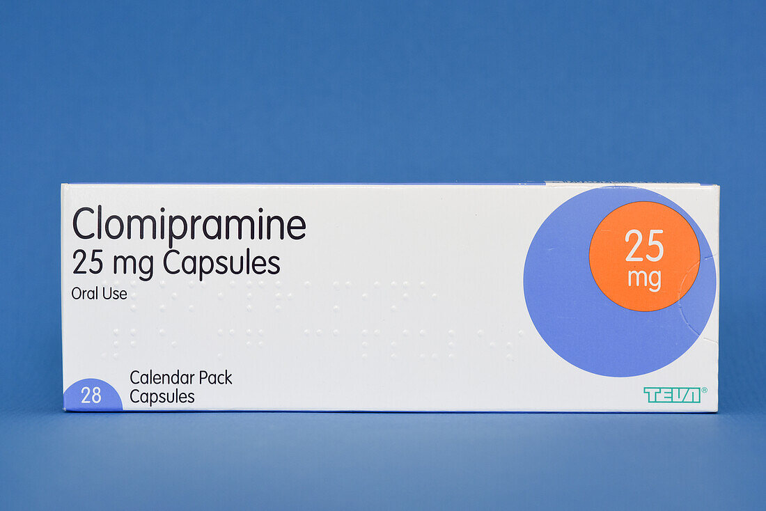 Clomipramine antidepressant drug