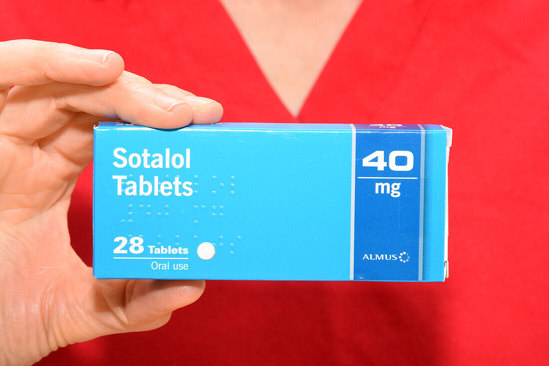 Sotalol beta blocker drug