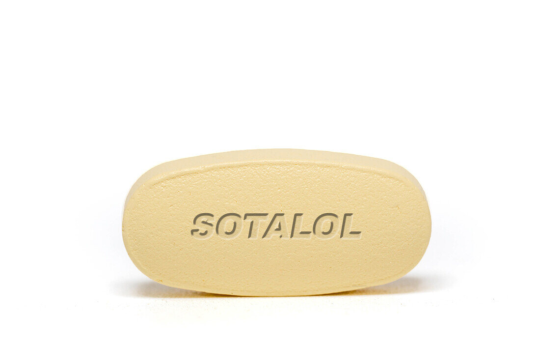 Sotalol pill, conceptual image