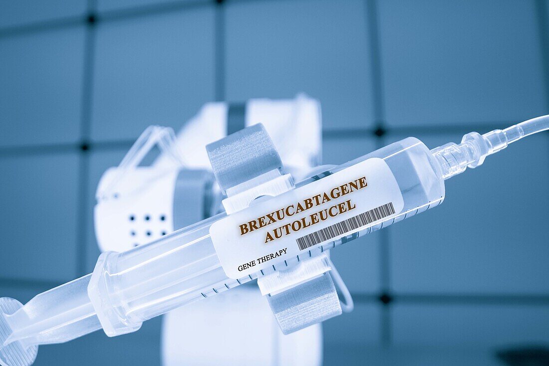 Brexucabtagene autoleucel gene therapy, conceptual image