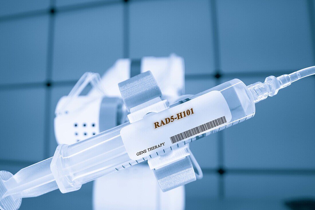 rAd5-h101 gene therapy, conceptual image