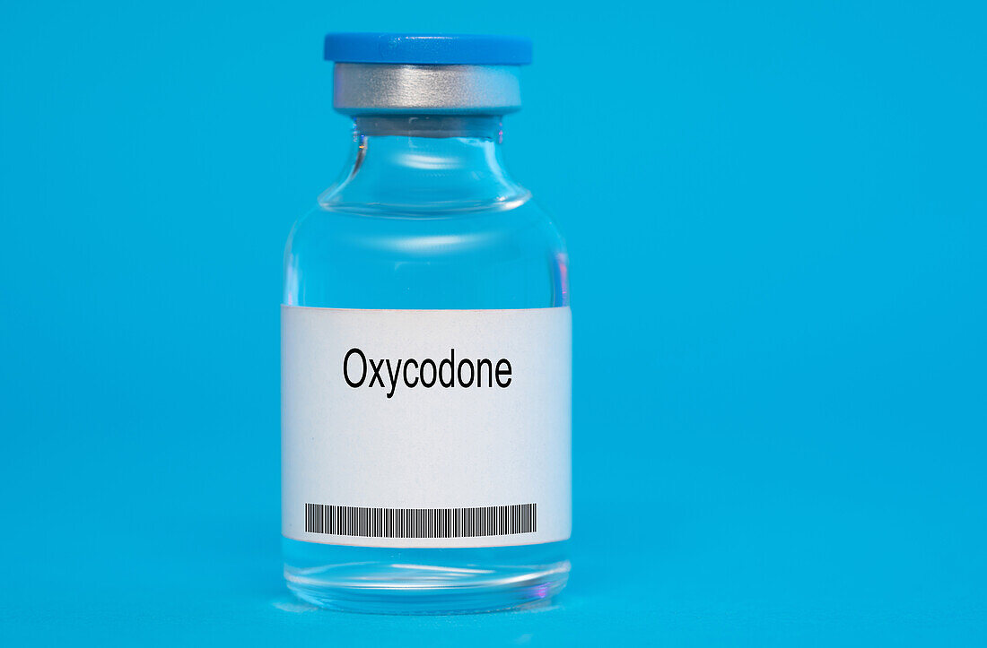 Vial of oxycodone