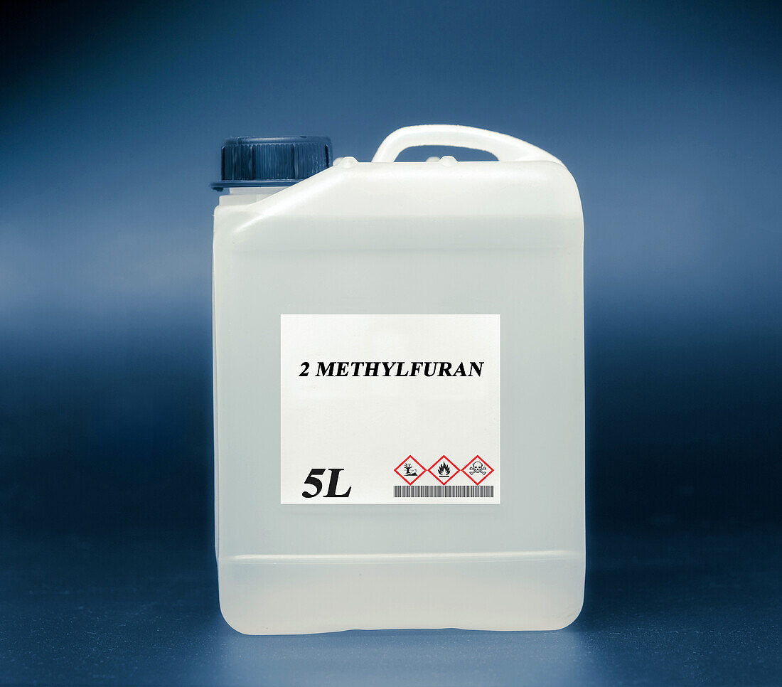 Canister of 2 methylfuran biofuel