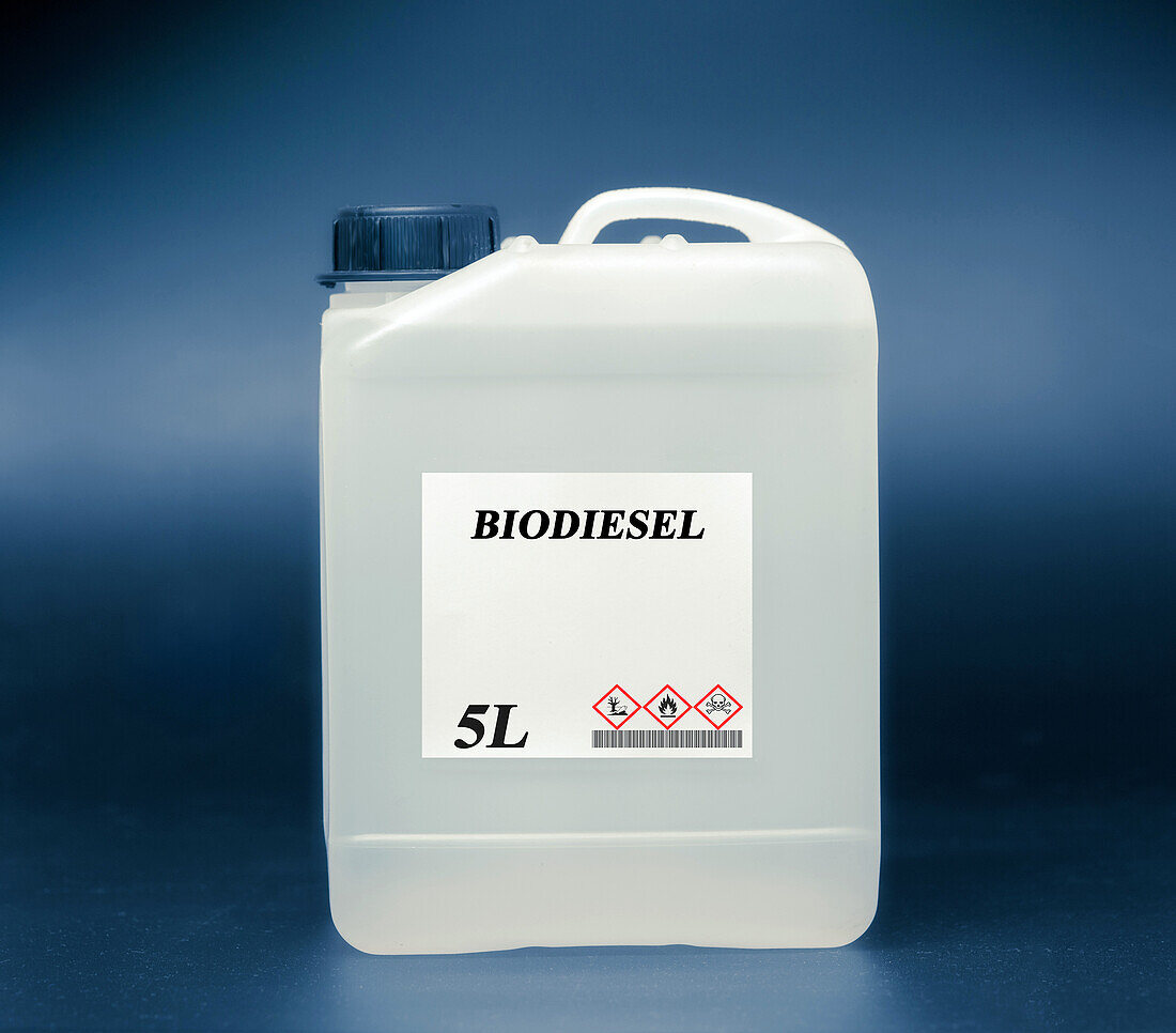 Canister of biodiesel