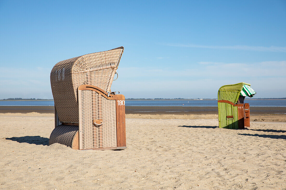 Two beach baskets