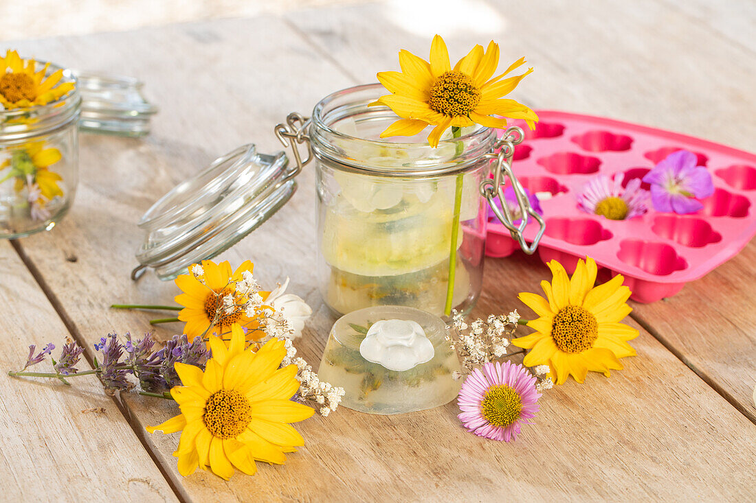 Flower soap