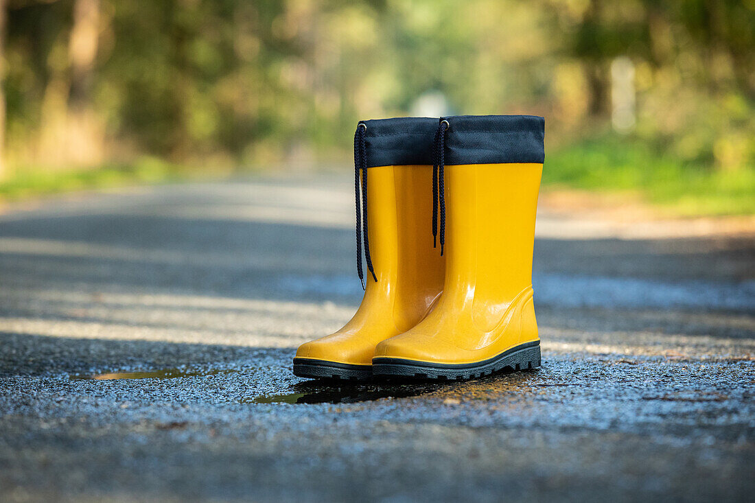 Rubber boots