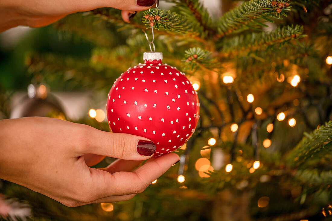 Christmas tree ball