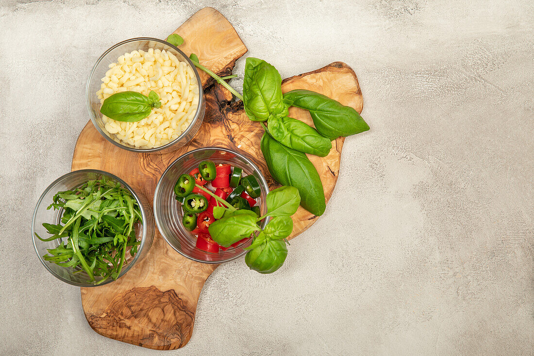 Mini-Pizza - Ingredients