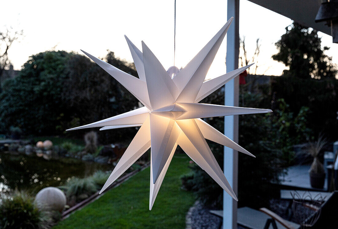 Lights in the garden - Star