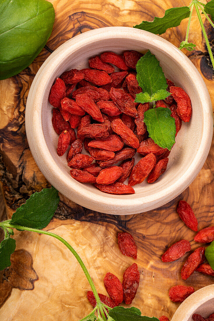 Dried goji berries