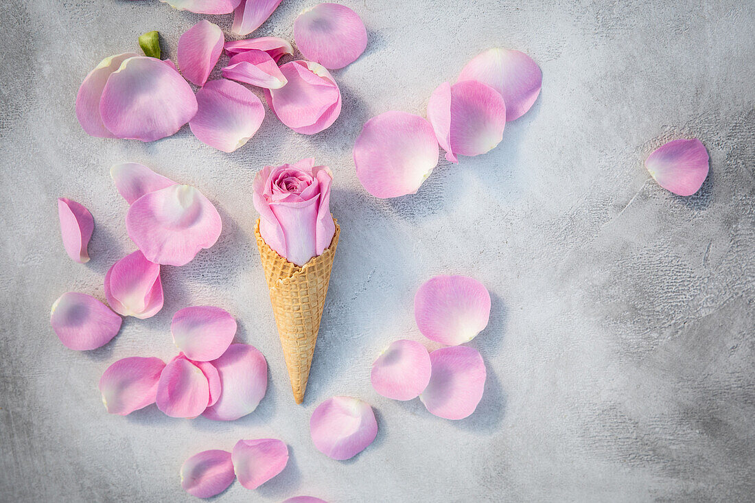 Decoration with cut flower